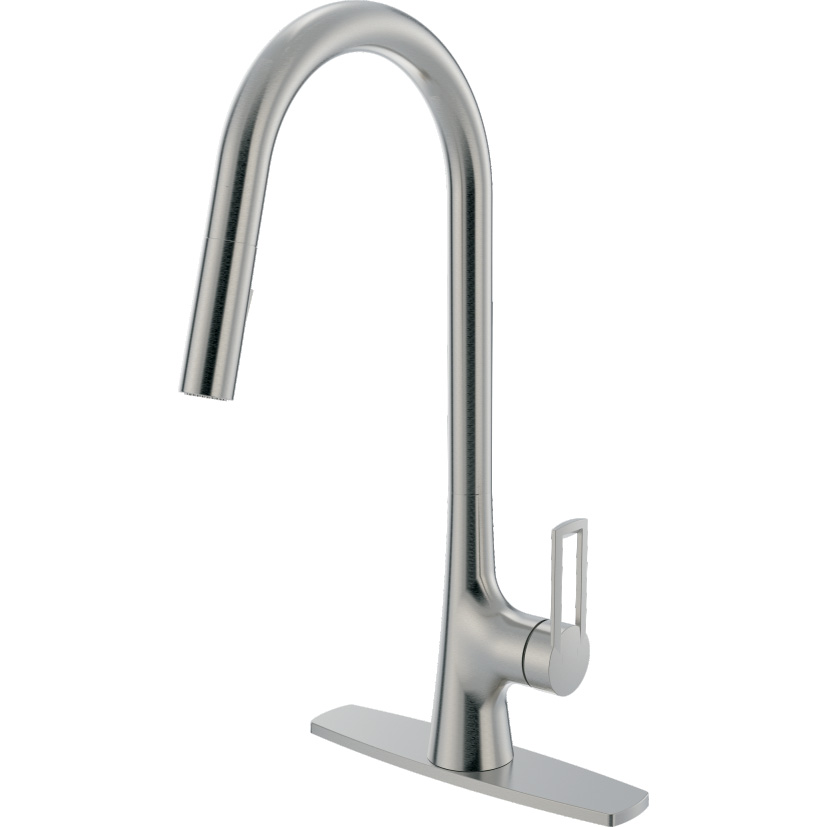 192-8108 Westdale Single Handle Pull-Down Kitchen Faucet – Compass