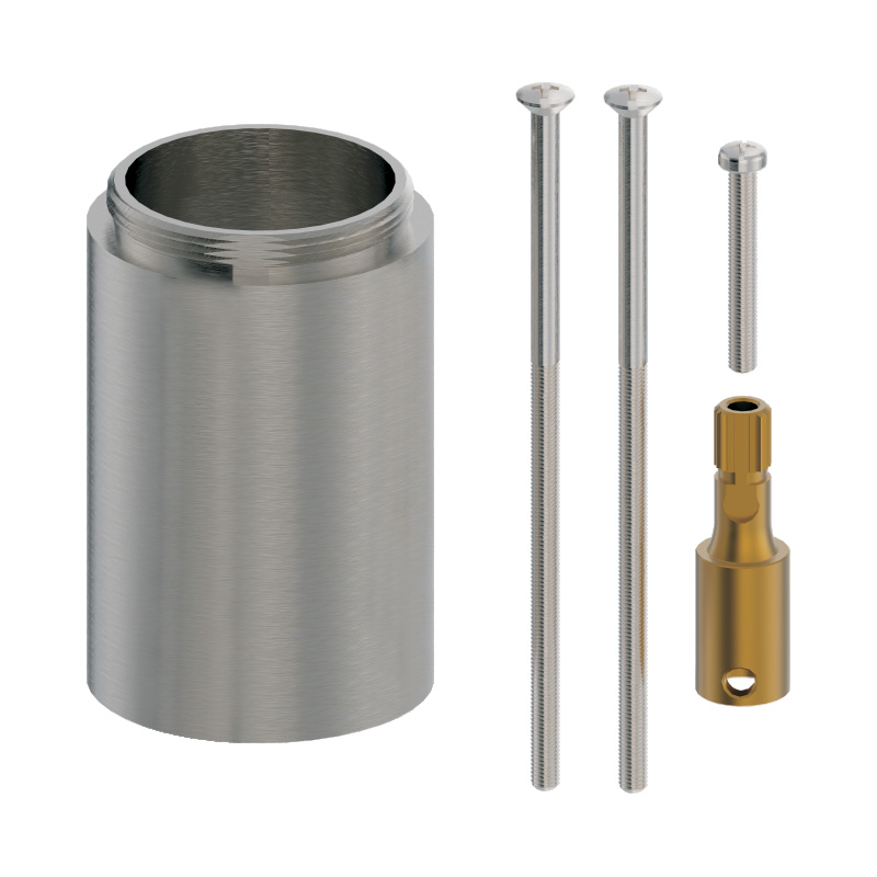 212-6232 BRUSHED NICKEL SLEEVE STEM EXTENSION KIT – Compass