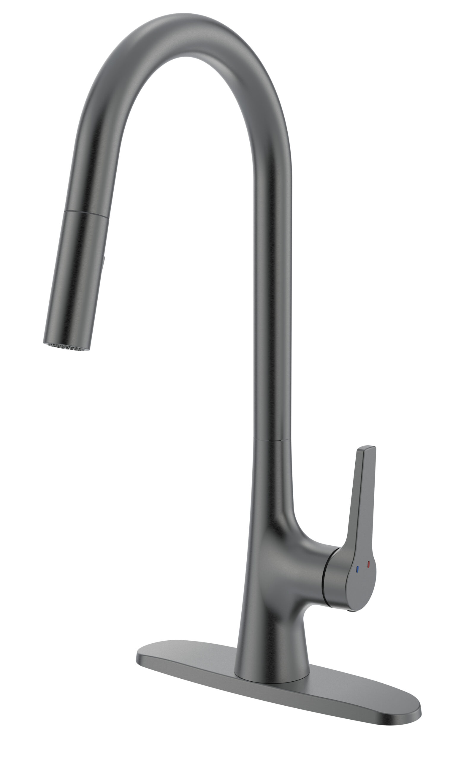 192-8322 Single Handle Pull-Down Kitchen Faucet – Compass